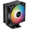 DEEPCOOL chladič AG400 Digital / 120mm fan ARGB / 4x heatpipes / PWM / pre Intel aj AMD / čierny