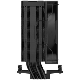 DEEPCOOL chladič AG400 Digital / 120mm fan ARGB / 4x heatpipes / PWM / pro Intel i AMD / černý