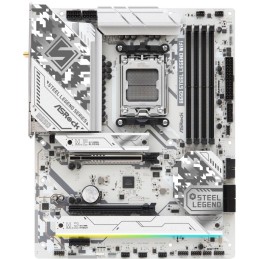 ASRock B650 Steel Legend WiFi / AMD B650 / AM5 / 4x DDR5 DIMM / 3x M.2 / HDMI / DP / USB-C / WiFi / ATX