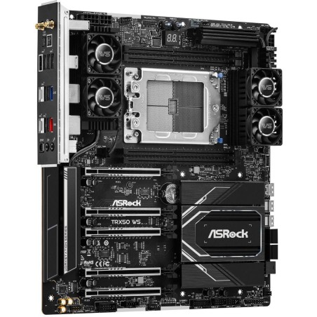 ASRock TRX50 WS / AMD TRX50 / 4x DDR5 DIMM ECC / 2x M.2 / 2x SlimSAS/ MCIO / USB-C / / WiFi / EATX