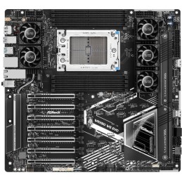 ASRock WRX90 WS EVO / AMD WRX90 / 8x DDR5 DIMM ECC / 2x M.2 / 2x SlimSAS / 2x MCIO / USB-C / DP / EEB