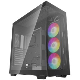 DEEPCOOL skříň CH780 / ATX / 420 mm fan ARGB / 4xUSB 3.0 / USB-C / prosklená / černá