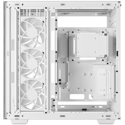 DEEPCOOL skříň CH780 / ATX / 420 mm fan ARGB / 4xUSB 3.0 / USB-C / prosklená / bílá