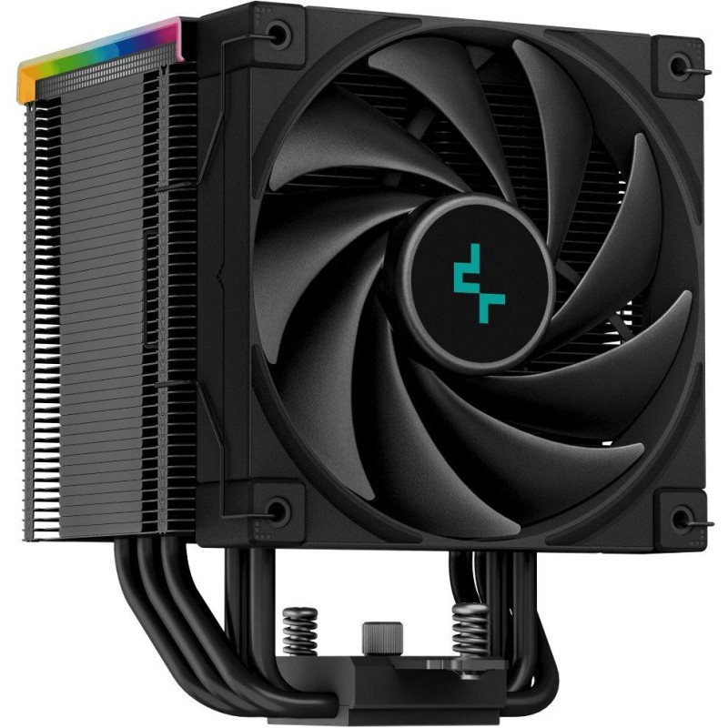 DEEPCOOL chladič AK500 Digital / 120mm fan / 5x heatpipes / PWM / pro Intel i AMD / RGB / černý