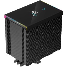 DEEPCOOL chladič AK500 Digital / 120mm fan / 5x heatpipes / PWM / pro Intel i AMD / RGB / černý