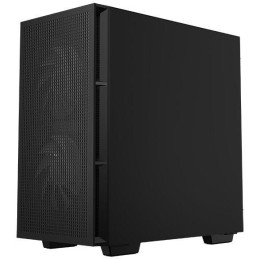 DEEPCOOL skříň CH360 Digital / mATX / 140mm +120 mm fan / USB 3.0 / USB-C /  mesh panel / prosklená bočnice / černá