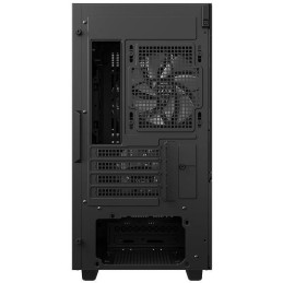 DEEPCOOL skříň CH360 Digital / mATX / 140mm +120 mm fan / USB 3.0 / USB-C /  mesh panel / prosklená bočnice / černá
