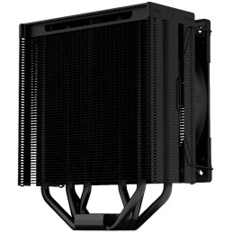 Endorfy chladič CPU Fera 5 Black / ultratichý/ 120mm fan/ 4 heatpipes / PWM / pro Intel i AMD / černý