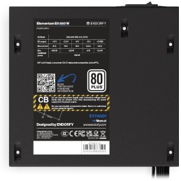 Endorfy zdroj Elementum E5 550W / ATX / 120mm / 80 Plus