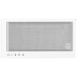 Zalman skříň P30 AIR White / miniT / 3x140mm fan ARGB / USB 3.0 / USB-C / temperované sklo / mesh panel / bílá