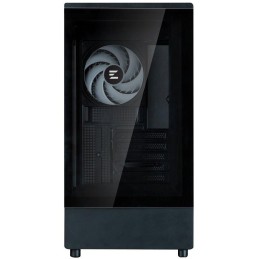 Zalman skříň P10 Black / miniT / 1x120mm fan ARGB / USB 3.0 / USB-C / temperované sklo / černá
