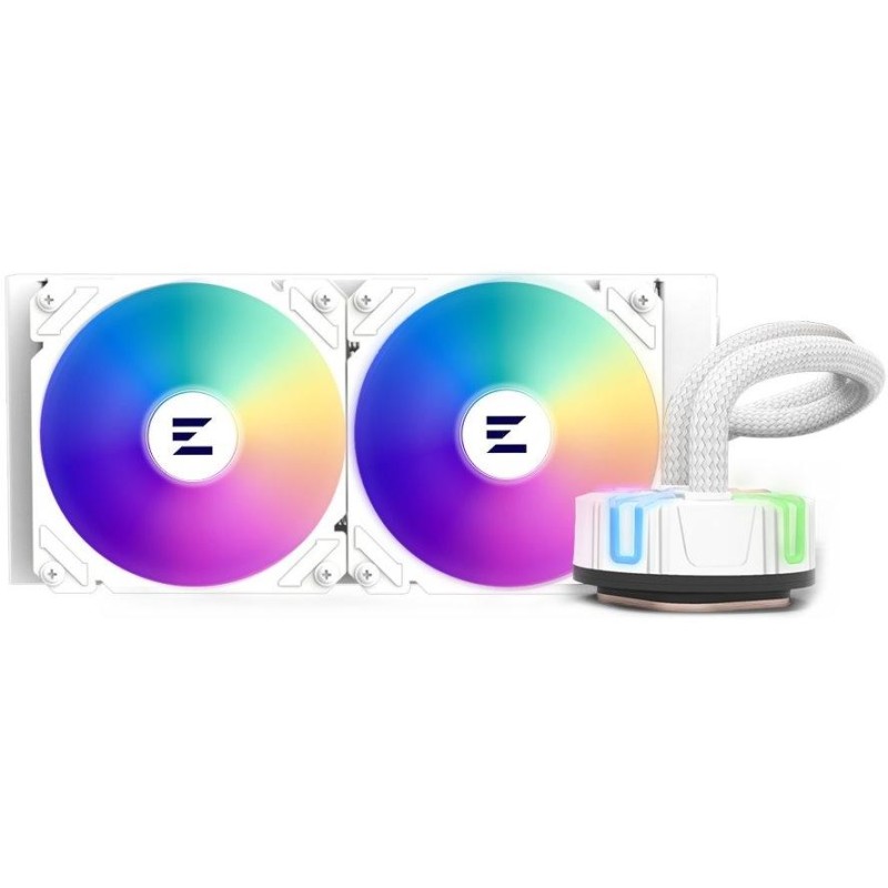 Zalman vodní chladič Reserator5 Z24 ARGB / 240 mm ARGB / ZE1225ASHx2 / bílý