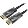PremiumCord Optyczny kabel połączeniowy DisplayPort 1.4 M/M, pozłacane złącza 15m