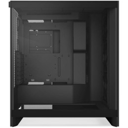 NZXT skříň H7 Flow edition / ATX / 3x 120 mm fan / USB-C / 2x USB / prosklená bočnice / mesh panel / černá