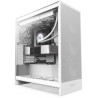NZXT skriňa H7 Flow edition / ATX / 3x 120 mm fan / USB-C / 2x USB / presklená bočnica / mesh panel / biela