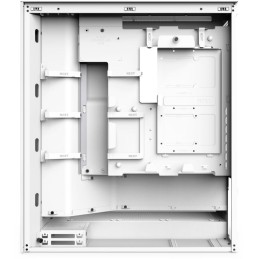 NZXT skříň H7 Flow edition / ATX / 3x 120 mm fan / USB-C / 2x USB / prosklená bočnice / mesh panel / bílá