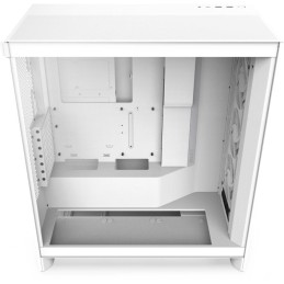 NZXT skříň H7 Flow RGB edition / ATX / 1x360mm RGB core fan/ USB-C / 2x USB / proskl. bočnice / mesh panel / RGB / bílá