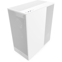 NZXT skříň H7 Flow RGB edition / ATX / 1x360mm RGB core fan/ USB-C / 2x USB / proskl. bočnice / mesh panel / RGB / bílá