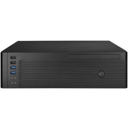 CHIEFTEC MiniITX  BE-10B-300 / 80 mm fan / 2 x USB 3.0 / 2 x USB 2.0 / 300W / černý