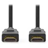 NEDIS Ultra High Speed HDMI 2.1 cable/ 8K@60Hz/ gold-plated HDMI-HDMI connectors/ black/ bulk/ 5m