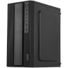 EUROCASE MicroT MC MF-300B / without power supply / 2x USB 3.0 / black