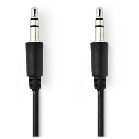 NEDIS kabel jack 3,5 mm - jack 3,5 mm/ černý/ bulk/ 1m