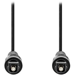 NEDIS optický audio kabel/ TosLink zástrčka - TosLink zástrčka/ černý/ bulk/ 5m