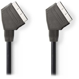 NEDIS kabel SCART/ SCART zástrčka - SCART zástrčka/ černý/ bulk/ 1,5m