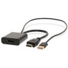 NEDIS adapter cable HDMI - DisplayPort/ HDMI male - DisplayPort female/ USB power/ 20cm/ box/ black