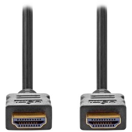 NEDIS High Speed HDMI 2.0 kabel s ethernetem/ 4K@60Hz/ zlacené konektory HDMI-HDMI/ černý/ bulk/ 1m