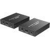 XtendLan CAT6 HDMI extender, vysielač+prijímač, 40m 4k/2k/1080p po jednom CAT6 kábli, POC, prenos IR