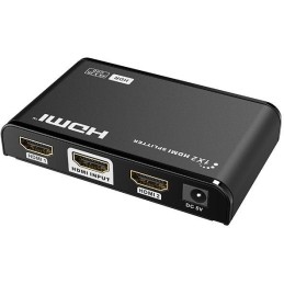 XtendLan HDMI distribucní rozbocovac, 1 vstup / 2 výstupy, 4k@60Hz