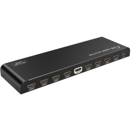 XtendLan HDMI distribucní rozbocovac, 1 vstup / 8 výstupy, 4k@60Hz