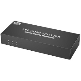 XtendLan HDMI distribucní rozbocovac, 1 vstup / 2 výstupy, 8k@60Hz