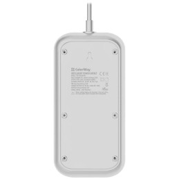 COLORWAY Prodlužovací napájecí přívod/ 6x Schuko/ 3x USB-A / 1x USB-C/ 36W/ kabel 2m