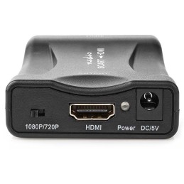 NEDIS převodník/ SCART na HDMI/ 1080p/ s napájecím zdrojem/ černý