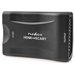 NEDIS převodník/ HDMI na SCART/ 1080p/ s napájecím zdrojem/ černý