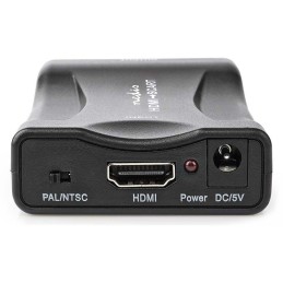 NEDIS převodník/ HDMI na SCART/ 1080p/ s napájecím zdrojem/ černý