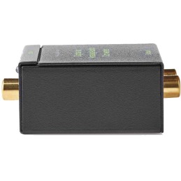 NEDIS digitální audio převodník/ vstup 1x digitální RCA / 1x TosLink/ výstup 1x (2x RCA) / 1x 3,5 mm / černý