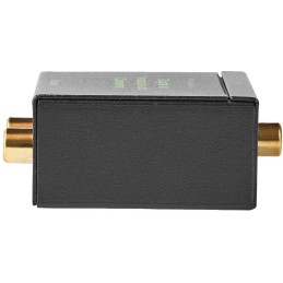 NEDIS digitální audio převodník/ vstup 1x digitální RCA / 1x TosLink/ výstup 1x (2x RCA) / 1x 3,5 mm / černý