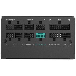 DEEPCOOL zdroj PN750M / 750W / ATX 3.1 / 120mm fan / 80 Plus Gold