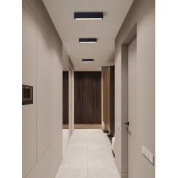 IMMAX NEO CANTO SMART stropní svítidlo 60x15cm, 34W černé Zigbee 3.0, TUYA