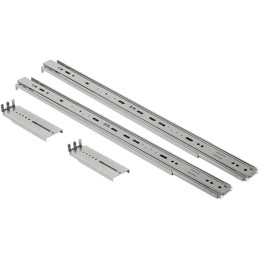 CHIEFTEC rack 19" 2U UNC-209SR-B 400W, USB 3.0, černý, s lyžinami