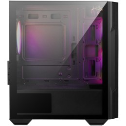 MSI skříň MAG FORGE M100R/ bez zdroje/ levé temperované sklo/ 4x 120 mm A-RGB fan/ 1x USB3.2/ černá