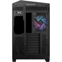 MSI skříň MAG PANO 100R PZ Black/ bez zdroje/ levé a přední sklo/ 4x 120 mm A-RGB fan/ 1x USB-C/ 1x USB3.2/ černá