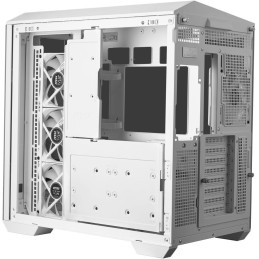 MSI skříň MAG PANO 100R PZ White/ bez zdroje/ levé a přední sklo/ 4x 120 mm A-RGB fan/ 1x USB-C/ 1x USB3.2/ bílá