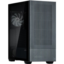 Zalman skříň Z10 DS / Middle Tower / 3x120mm fan / 2x USB 3.0 / USB-C / odnímatelný 15.6 displej / tvrzené sklo / černá