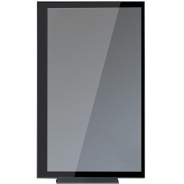 Zalman skříň Z10 DS / Middle Tower / 3x120mm fan / 2x USB 3.0 / USB-C / odnímatelný 15.6 displej / tvrzené sklo / černá