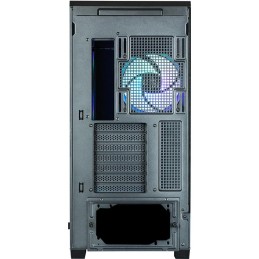 Zalman skříň P50 DS / Middle Tower / 4x120mm ARGB fan / 2x USB 3.0 / USB-C / panoramatická / černá