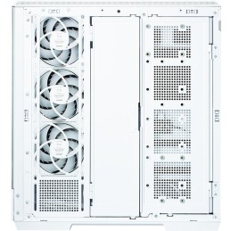 Zalman skříň P50 DS / Middle Tower / 4x120mm ARGB fan / 2x USB 3.0 / USB-C / panoramatická / bílá